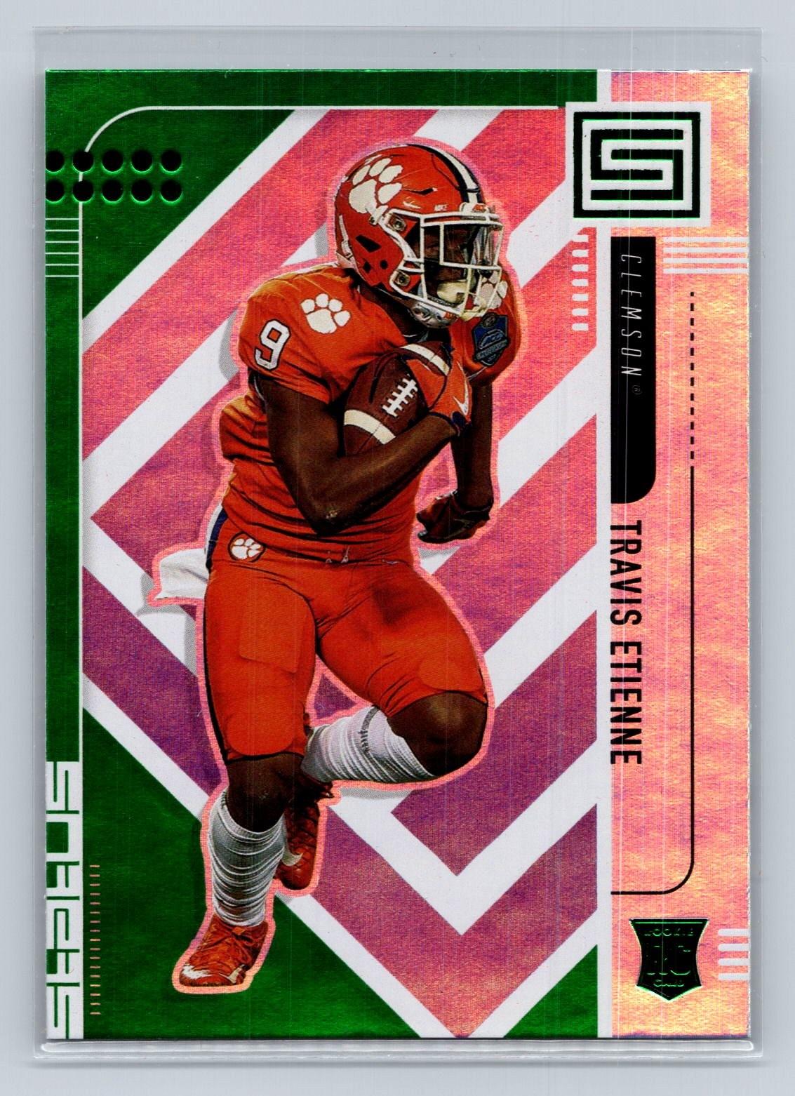 2021 Chronicles Draft Picks #168 Travis Etienne Jr.  Green  Clemson Tigers