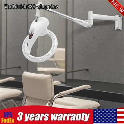 360° Orbiting Rotating Hair Dryer Salon Wall Mount Hair Drying Perming Processor