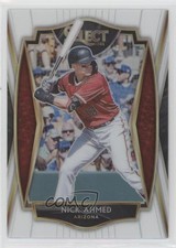 2021 Panini Select Premier White Prizm 2/50 Nick Ahmed #159 1u6