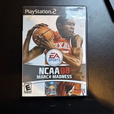 NCAA March Madness 08 (Sony PlayStation 2, 2007) CIB Complete In Box W/ Manual