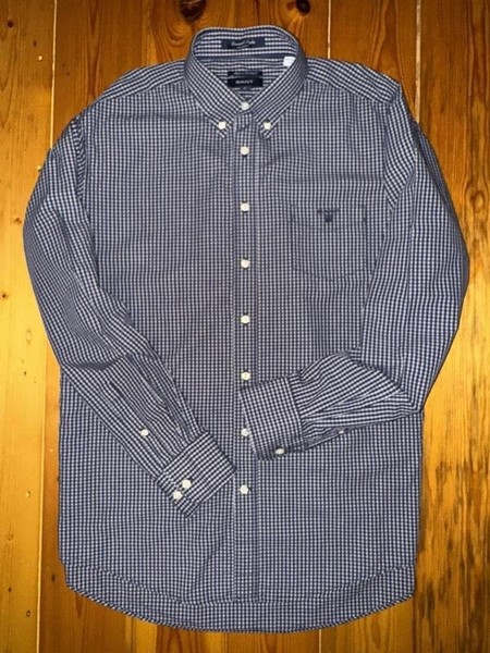 Men Gant Shirt Multicolor Cotton 40 /L / 48 #7Y8N