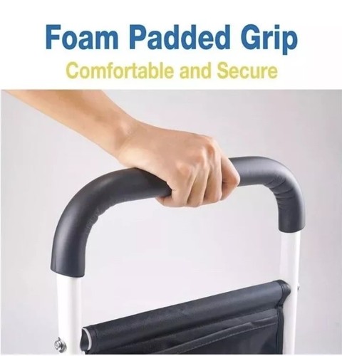 New Land Tale Bed Assist Rails Adjustable with Bag, Safety Bed Handle. - Picture 3 of 9