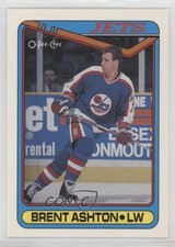 1990-91 O-Pee-Chee Brent Ashton #24 16jy