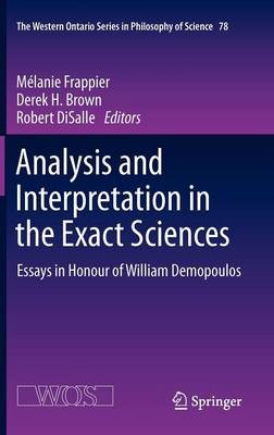 Analysis and Interpretation in the Exact Sciences - 9789400725812
