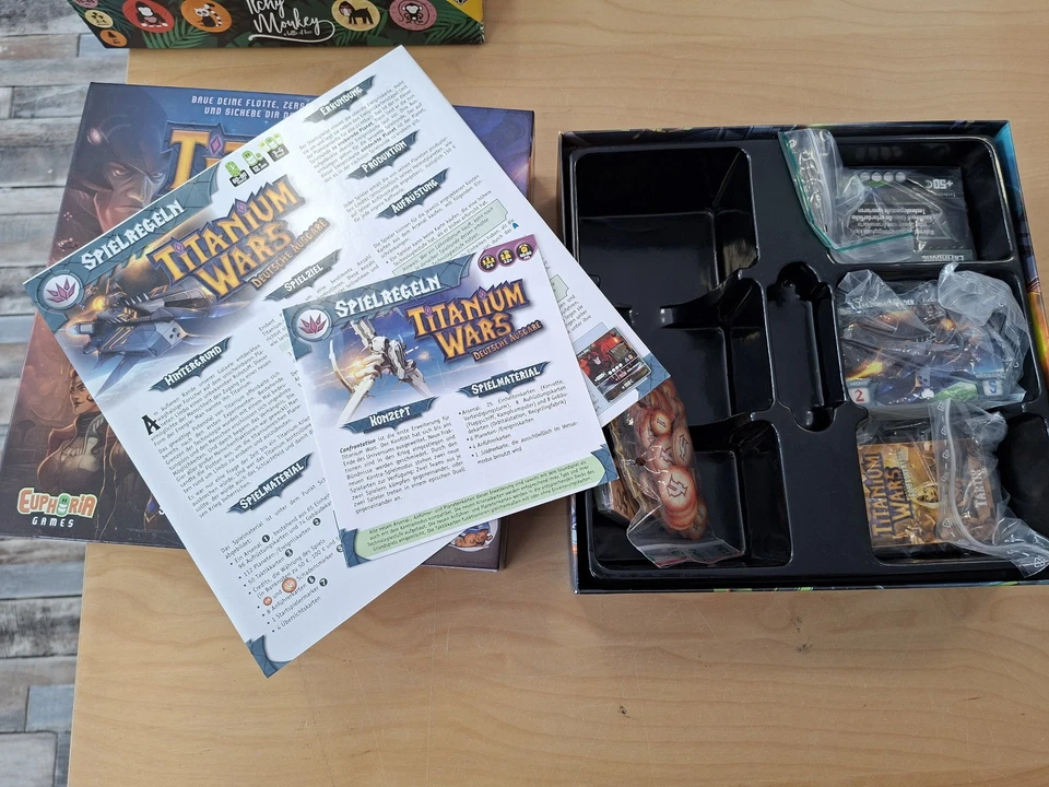 Titanium Wars - Whatz Games - Brettspiele-Sammlung-Konvolut-Boardgames - Bild 3 von 4