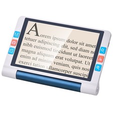 VEVOR Portable Digital Magnifier, 8-inch Touchscreen Electronic Video Magnifier