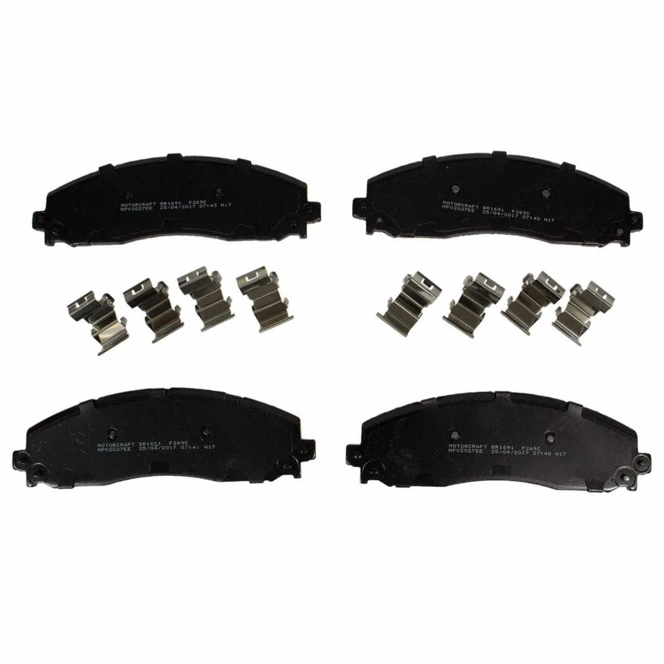 Juego de pastillas de freno de disco traseras Motorcraft OEM para Ford F-250 F-350 F450 Super Duty Foto 2 de 2