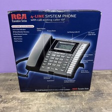 RCA 4-Line System Phone 25414RE3 New. B2