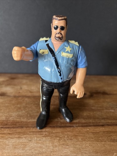 WWF The Big Boss Man Hasbro Series 1 Wrestling Fig...
