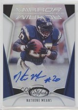 2020 Certified Mirror Signatures 109/199 Natrone Means #MS-NM Auto 7eo