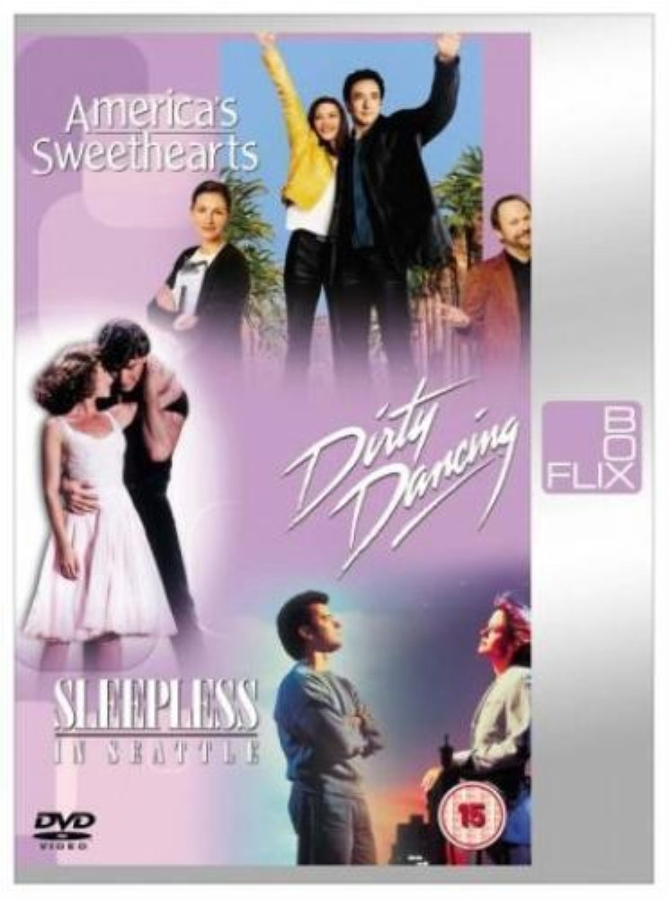 America's Sweethearts / Sleepless In Seattle / Dirty Dancing DVD FREE SHIPPING