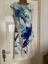 LOVELY ROMAN ORIGINALS LINED SUMMER SLEEVELESS DRESS SZ 12 GC £7.50