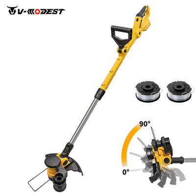 2-in-1 12'' Cordless weedeater String Trimmer and Edger For Dewalt 20V Battery