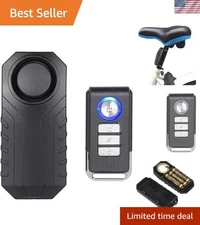 Wireless Security Alarm—113db Waterproof Anti-Theft for Bikes & Windows