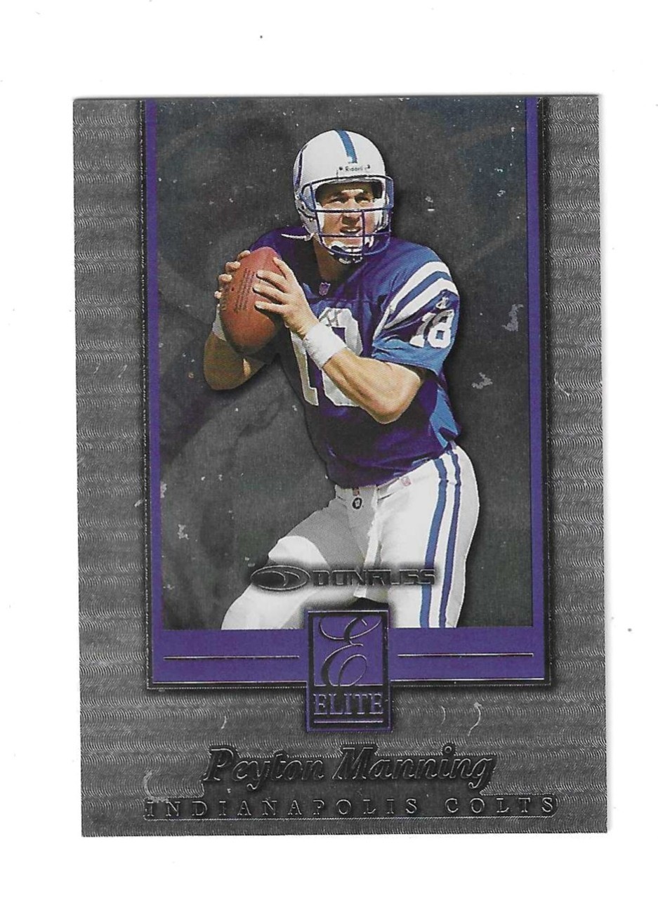 Peyton Manning 1999 Donruss Elite Card # EL18 /2500