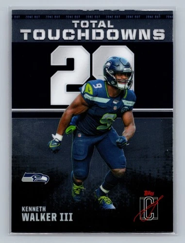 2025 Topps Signature Kenneth Walker III Base (RAW)