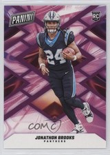 2024 Panini Black Friday Rookies Purple 9/25 Jonathon Brooks #RC16 0nr3