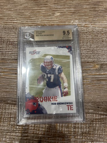 Rob Gronkowski #383 2010 Panini Score card