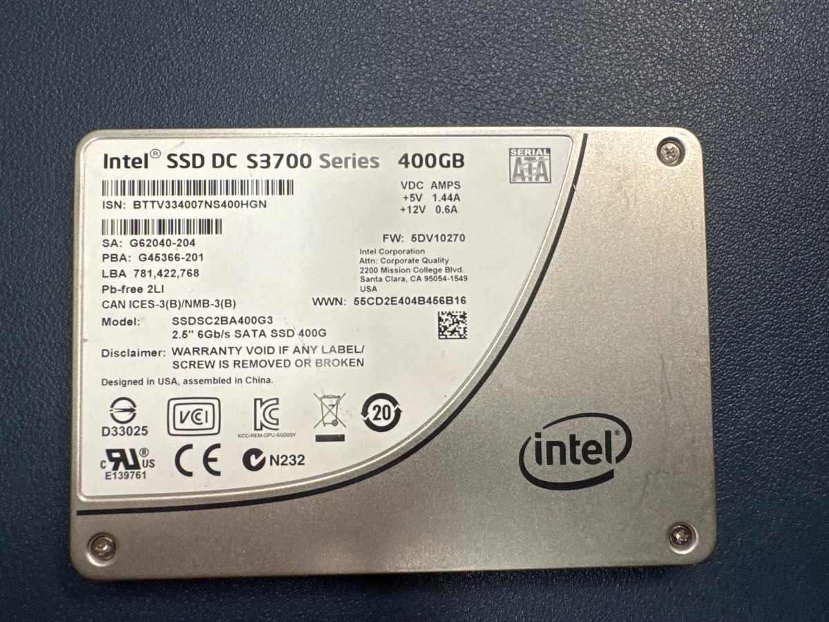 新品未開封 Intel SSD DC S3710 Series 400GB Amazon.com: Intel DC S3710 2.5'' 1.2TB SATA III MLC Internal Solid