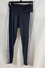 Adidas Women's Believe This 2.0 3-Stripes 7/8 Tights Black NWT Size M