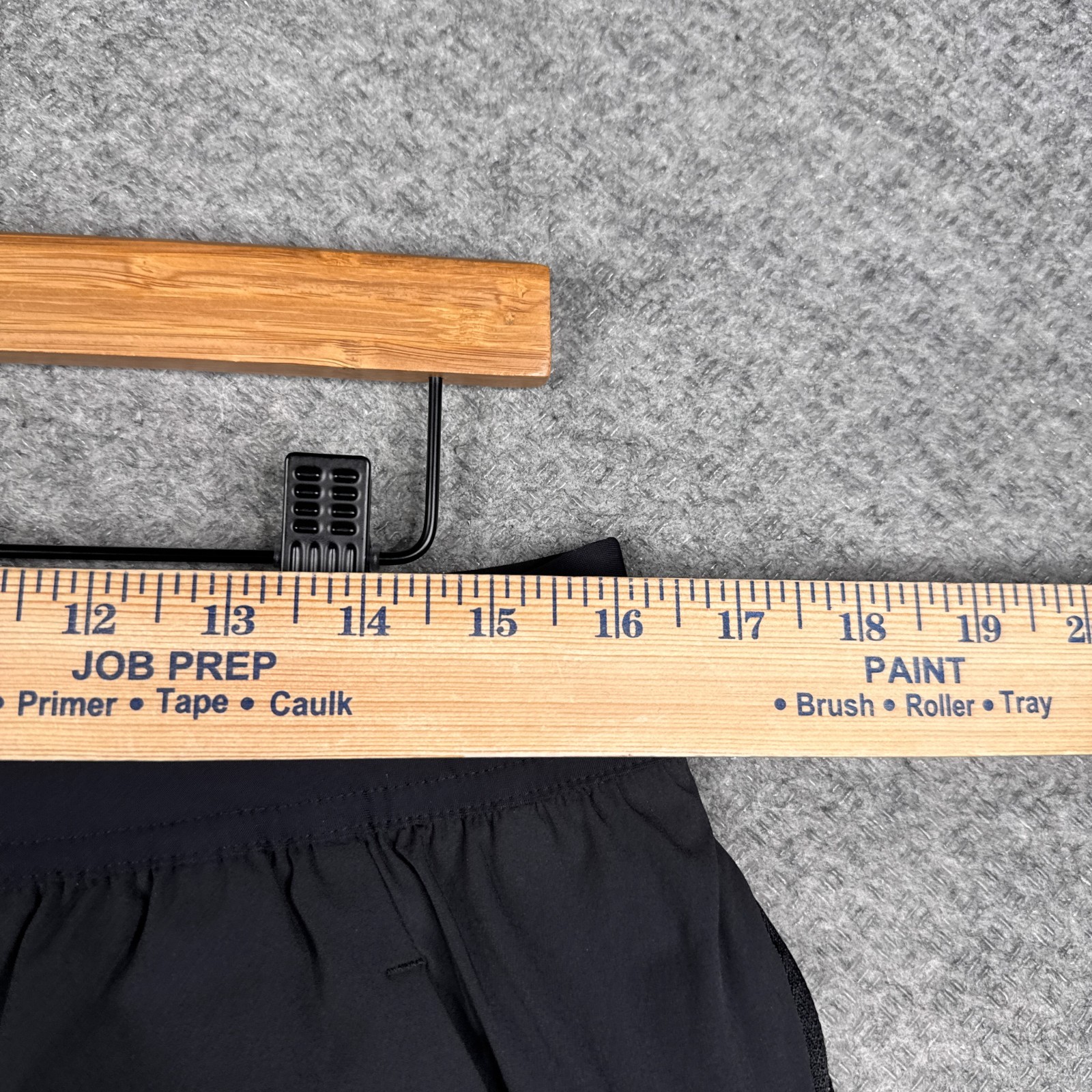 Whoop Any-Wear Performance Shorts Mens Large Black 4.0 Pocket Lined 6"