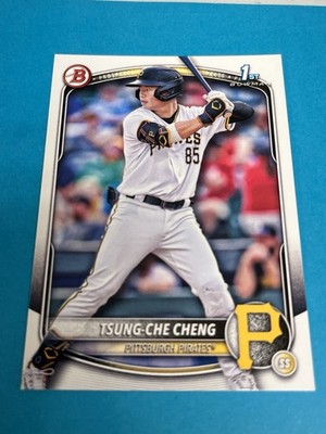 2025 Bowman Tsung-Che Cheng 1st Bowman #BP-95 Pirates / Red Sox Qty Avail