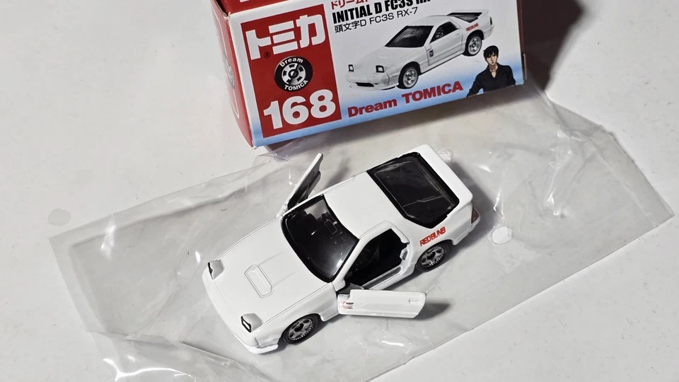 Tomica Takara Tomy Initial D Mazda FC3S RX-7 Dream Tomica Stock en EE. UU. Foto 3 de 3