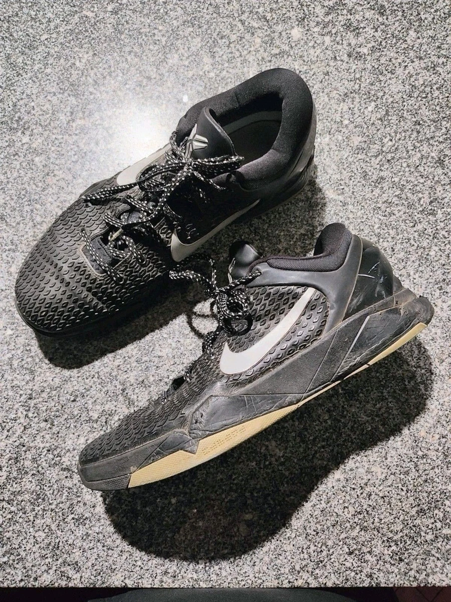 Nike Zoom Kobe 7 System TB White Metallic Silver for Sale
