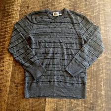 VTG Juicy Couture Women’s Distressed Barbed Wire 100% Wool Sweater Size M