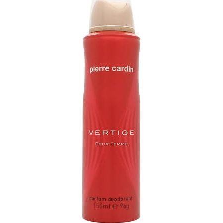 Pierre Cardin Ladies Womens Vertige Pour Femme Deodorant Spray 150 ml 3 Pack