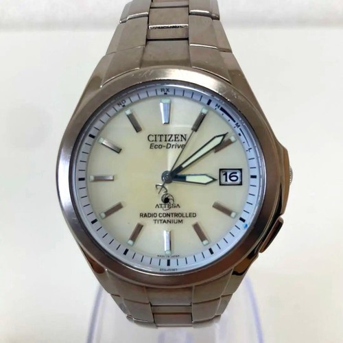Citizen Attesa Titanium Eco-Drive Radio-Controlled Watch