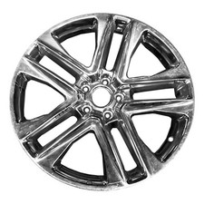 Metallic Polished 5 Double Spoke 20 X 8.5 Refurbished Wheel