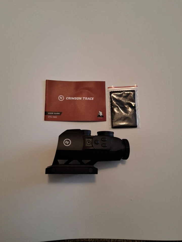 Mira de batalha tática Crimson Trace 3.5X híbrida iluminada BDC retículo CTS-1100 - Imagem 2 de 4