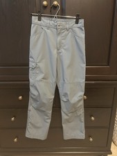 Unisex Kids' Patagonia Hiking Pants. Gray Green Color Sz.10