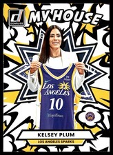 Kelsey Plum 2025 Donruss WNBA #17 My House Los Angeles Sparks
