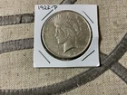 1922-P Peace Dollar 90% fine silver ugraded and uncertified
