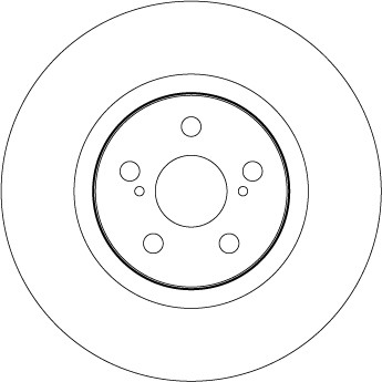 Disque de frein TRW DF4445S avec revêtement anticorrosion longue durée