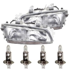 Halogen Scheinwerfer Set für Nissan Primera P11 10.96-5.99 H1/H1 ohne Motor