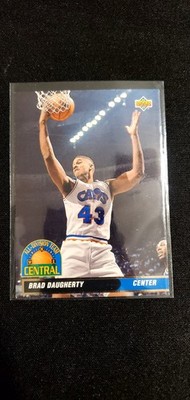 1992-93 Upper Deck - All-Division Team Brad Daugherty #AD6 E