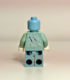 LEGO Ninjago Zane NRG Minifigure &ndash; 9590 (Wear & Hairline Crack)