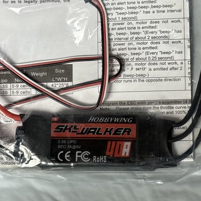 HOBBYWING SKYWALKER 40A 2-3S LIPO BRUSHLESS ELECTRIC SPEED CONTROL ESC FOR RC