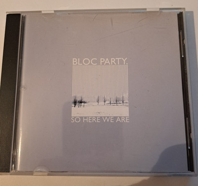 Bloc Party - so here we are   cd  new