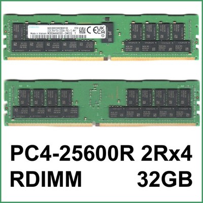   Samsung M393A4K40EB3  32GB DDR4-3200 RDIMM 2Rx4 ECC Reg PC4-25600  GETESTET