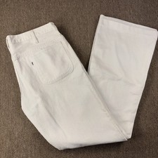 Vintage Levi s Wide Wale Corduroy Pants White Wide Rib Clasp Closure 36x31