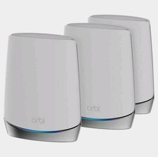 NETGEAR Orbi RBK753S AX4200 Tri-Band Mesh Network WiFi 6 System 3-Pack RBK753S