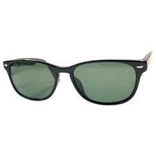 Ray-Ban RB 2184F 901/58 57 18 145 Sunglasses Polarized Lens Black Frame Eyewear