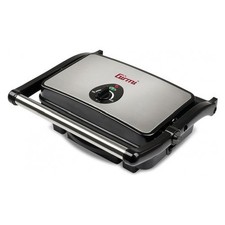 Girmi Bistecchiera elettrica 1500W CONTACT GRILL Black e Silver BS1100