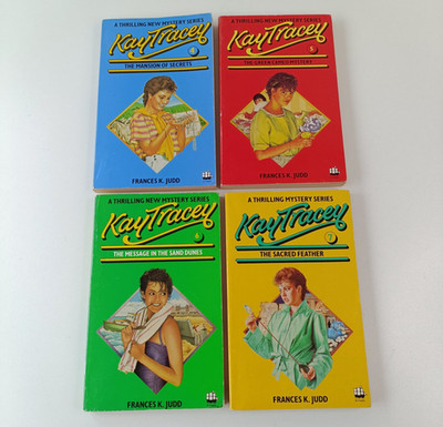Kay Tracey by Frances K Judd Mystery Series Bulk Lot of 4 Books