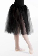 Dance Pre-Owned Romantic Tutu Weissman 994112 S/M Adult Black Ballet YAGP Pointe