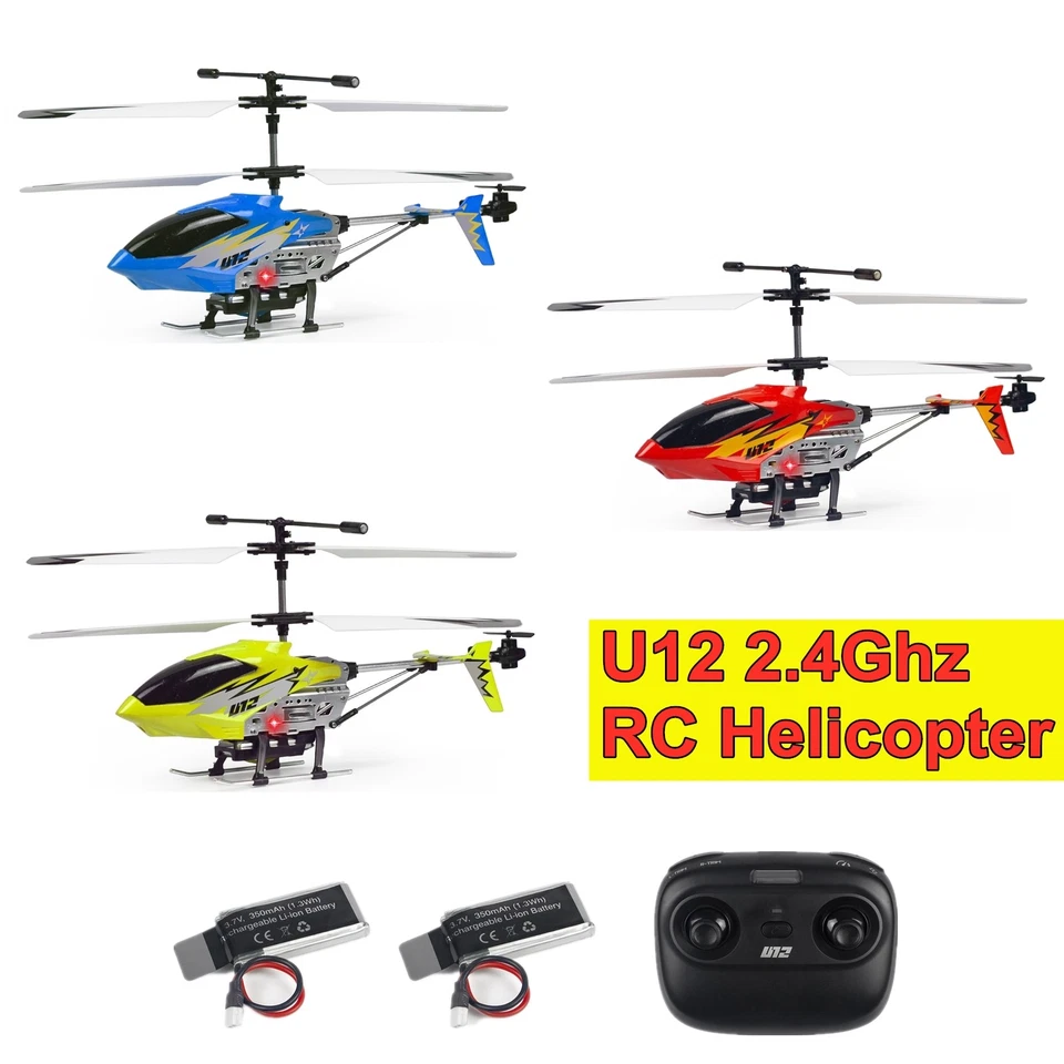 SM107/ U12S/ S39H/ U12/ S107H 2.4Ghz RC Helicopter Remote Control Ideal Toy Gift - Image 4 of 4